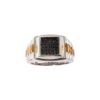 Men's Black Diamond 0.33ctw Ring in Sterling Silver