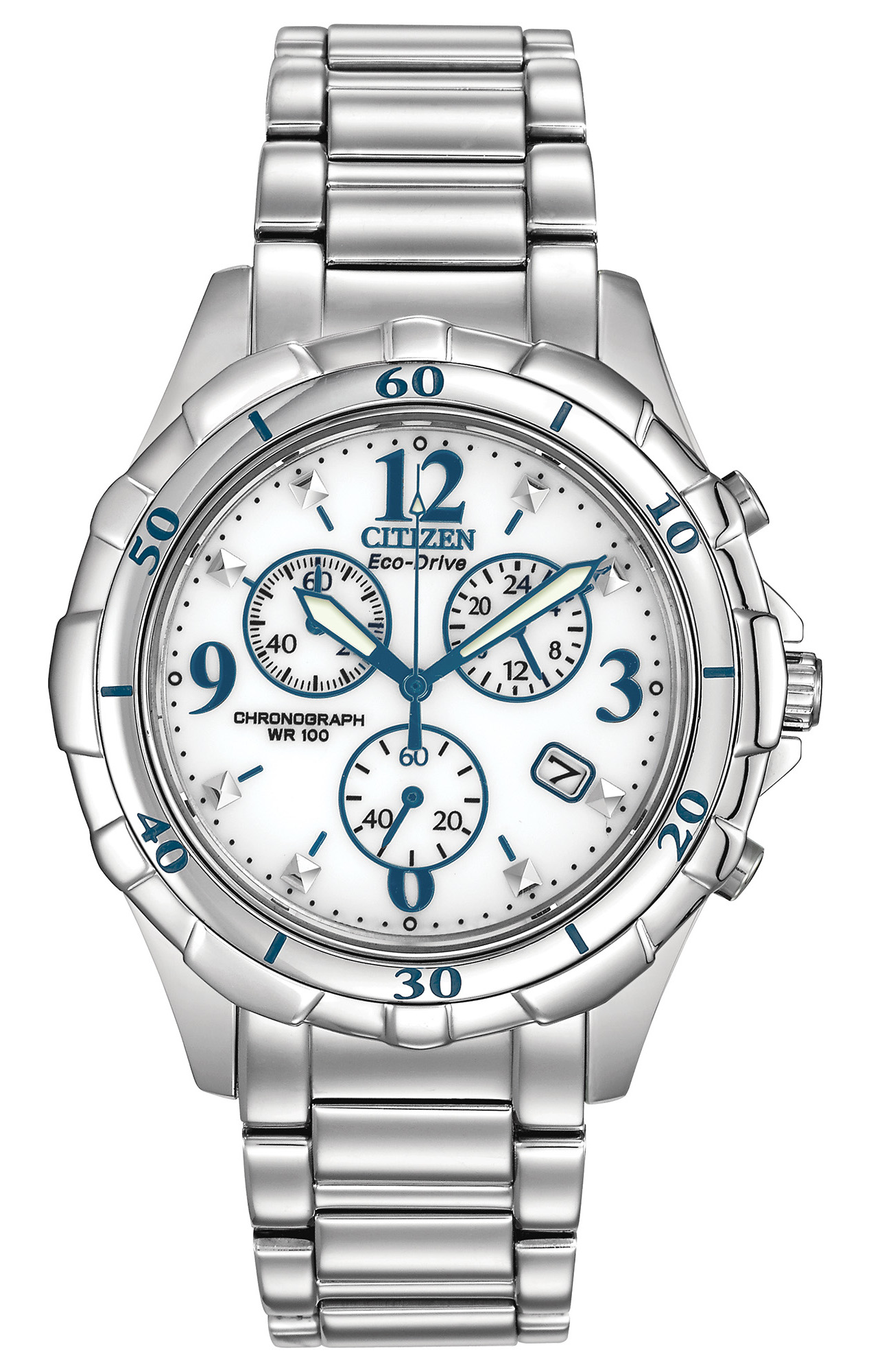 Citizen Ladies Chronograph Eco-Drive-0