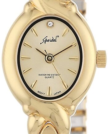 Speidel Women's Watch Gold Tone Stainless Steel with Expansion Band