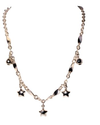 Star Necklace in Sterling Silver