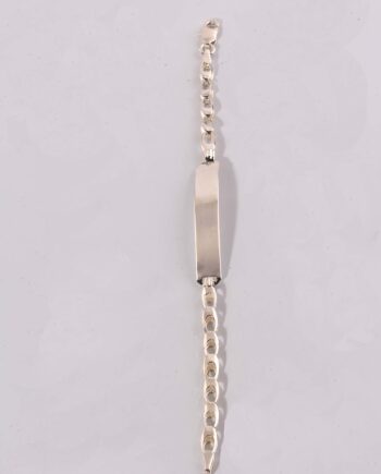 Sterling Silver Children ID Bracelet 5.5 Inches Long