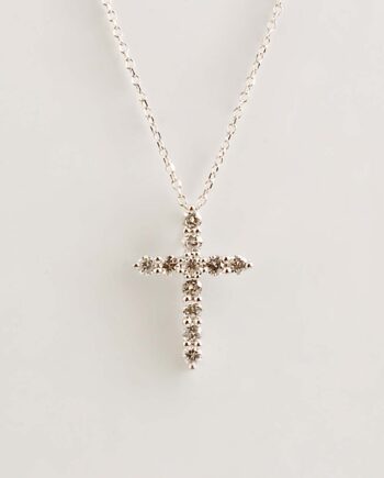 Diamond Cross 18KW #11936, Dia. 0.31TCW