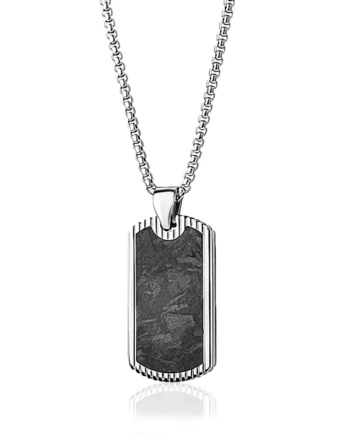 Stainless Steel Dog Tag 22"