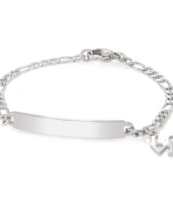 Speidel "My 1st" ID Bracelet  w/ Love Charm