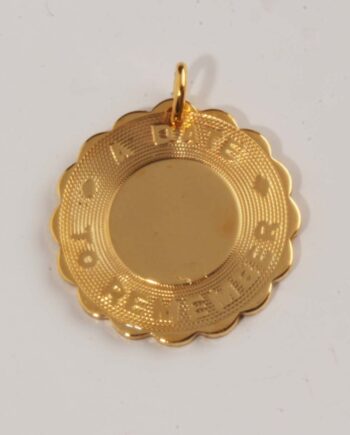 A Date to Rember Charm in 14K Gold Filled