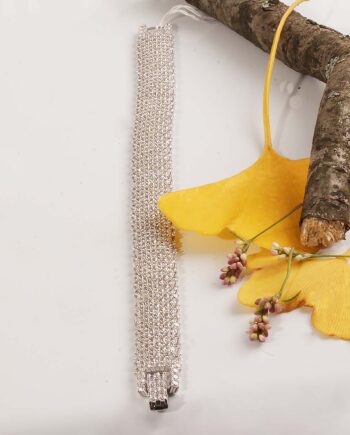 SS Multi Row CZ Tennis Bracelet