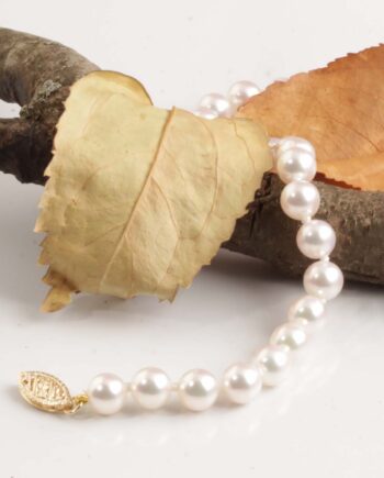 14K YG Pearl Bracelet