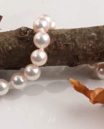 14K WG Pearl Bracelet