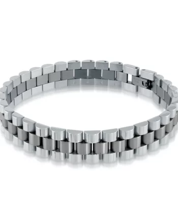 Stainless Steel Rolex Style 8.5" Bracelet