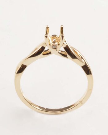 14KYG weave Semi-Mount