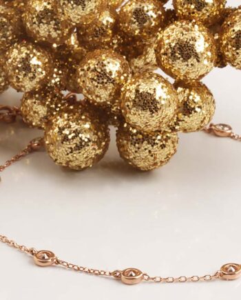 14KRG .50Dia Station Bracelet .9dwt #12305