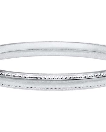 SS Beaded Edge Kids Bracelet  5.25Circunference  3.8dwt  #12331