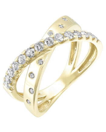 14KYG 1/2CT Diamond Ring #12565