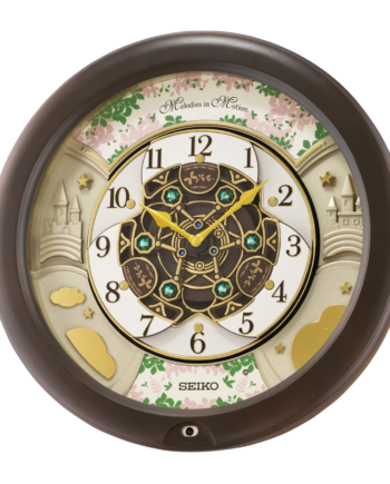 Seiko Cherry Blossom Melodies in Motion Clock