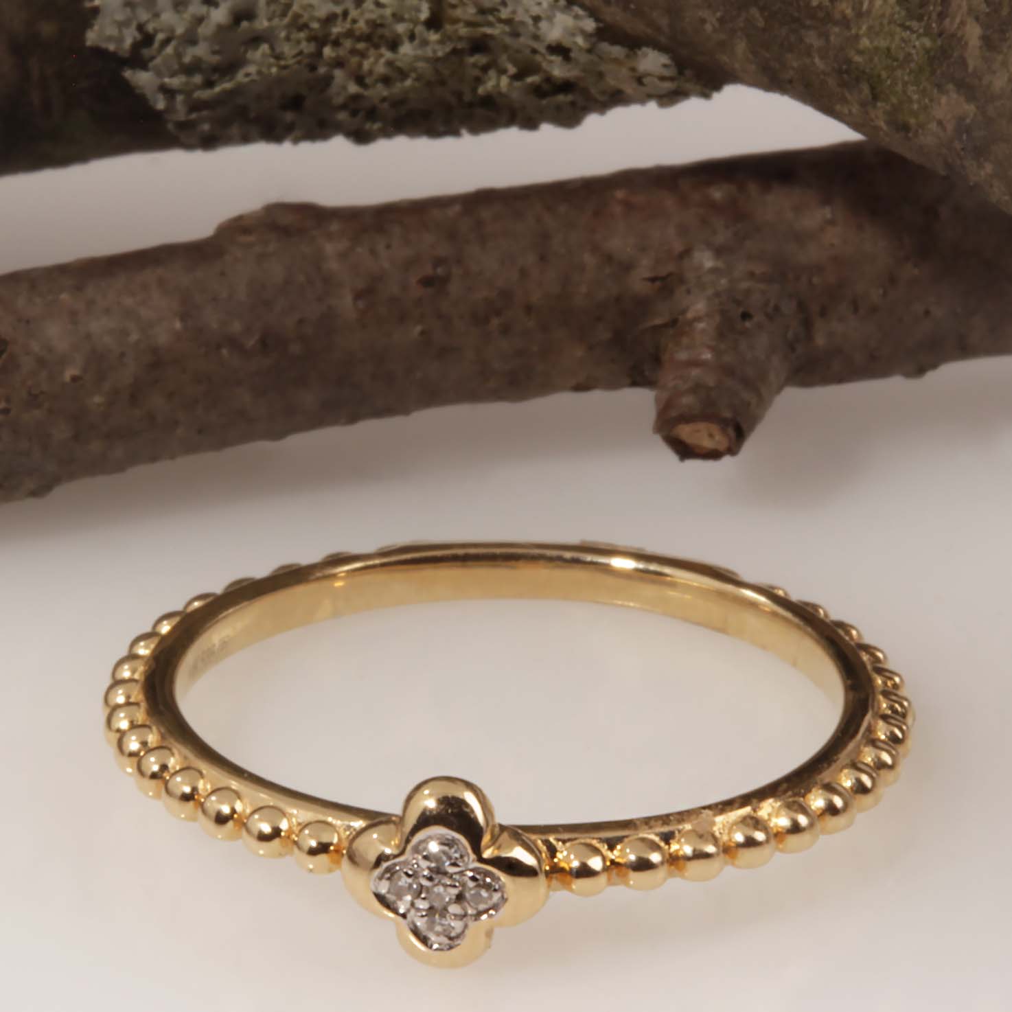14KY .01tdw Diamond Fashion Ring #130-00068