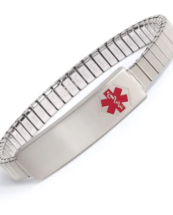 Ladies Stainless Steel MRDILOG ID Bracelet