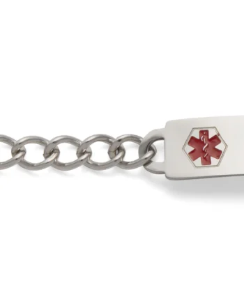 Children's Stainless Steel MEDILOG ID Bracelet