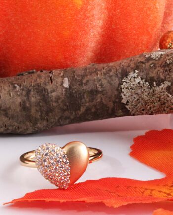 14KY .47tdw Diamond Heart Ring #130-00082