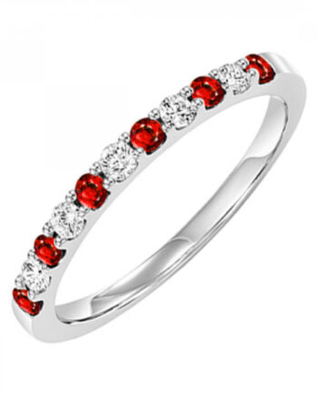 10KW Ruby w/ Dia Ring