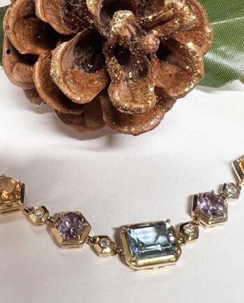 14KY Multi-Colored Bracelet