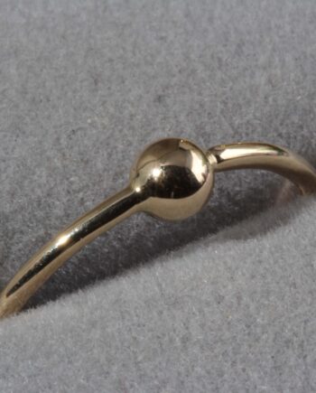14KY Ball Ring