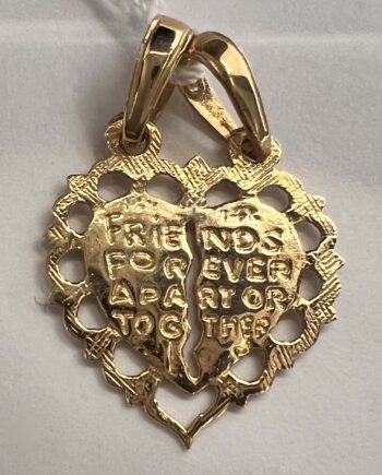 14K Best Friend Charm