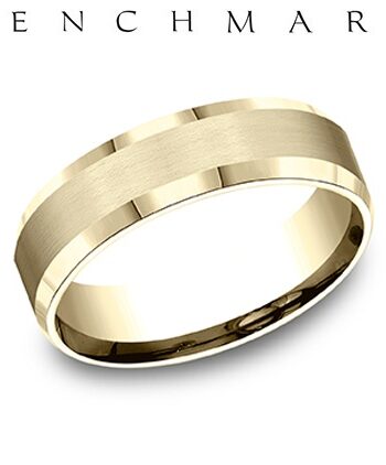 14K YG Men's WB Ring