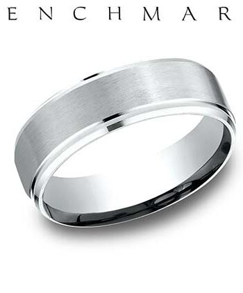 14K WG Men's WB Ring