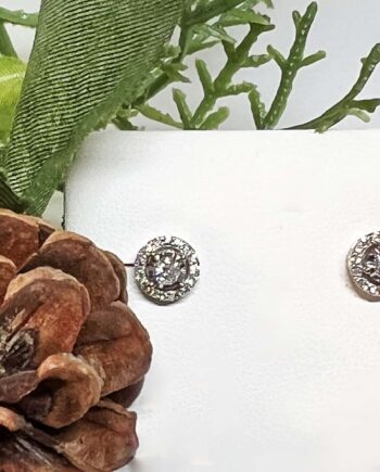 14KWG Reflections Dia Earring