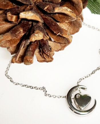 SS Moon Love Necklace