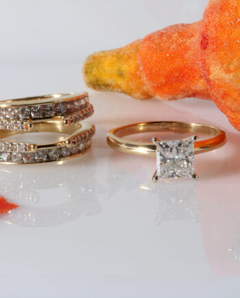 Lab Grown 1CT Ring     1CT Lab Insert