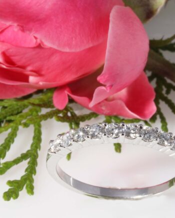 14K WG Ring w/ Dia