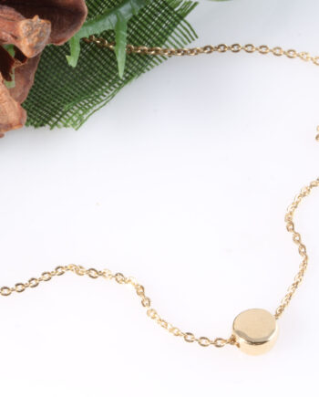 10K Gold Dot Necklace