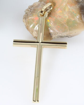 14K Cross Pendent