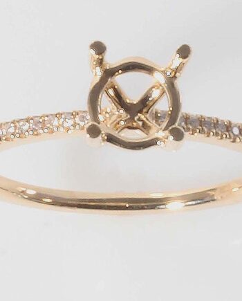 14KY Wedding Ring Mounting